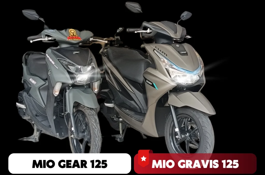 Mio gear and Yamaha Mio Gravis for rent in Sipalay