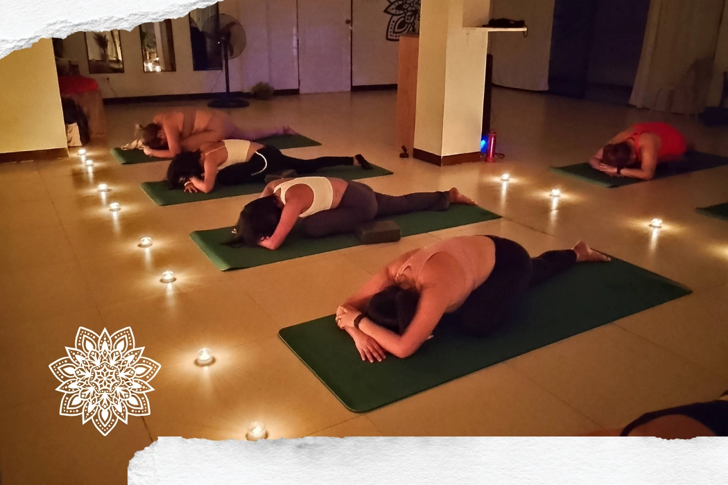 Yin yoga - slow restorative yoga style in Sipalay